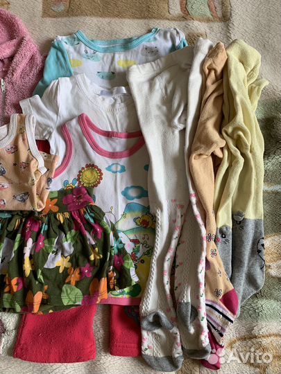 Вещи пакетом на девочку