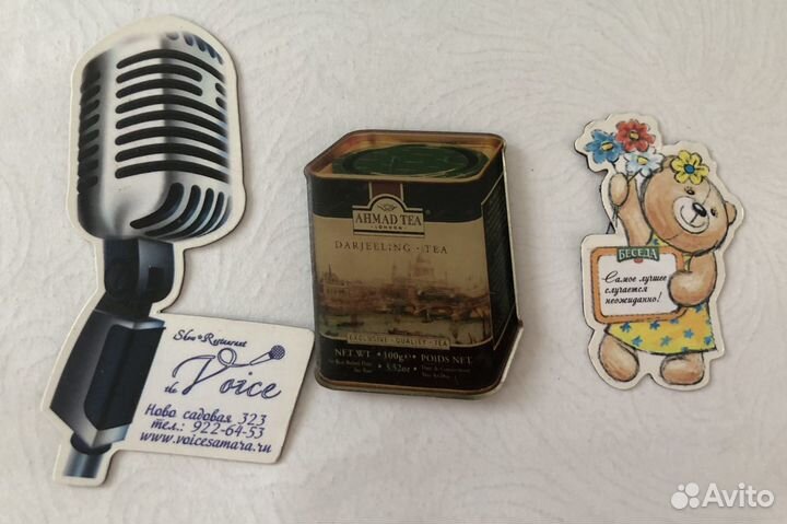 Магниты на холодильник с животными, с пожеланиями