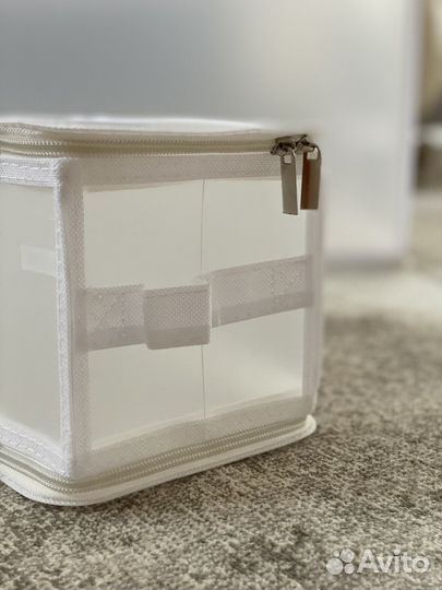 Матовый прозрачный короб для хранения