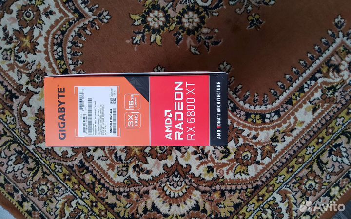 Видеокарта rx 6800 xt