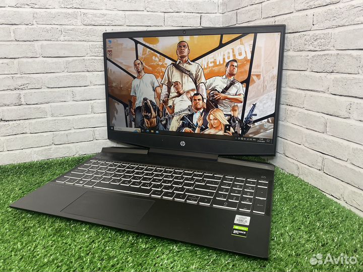 Мощнейший игровой ноутбук HP i5/SSD/GTX/гарантия