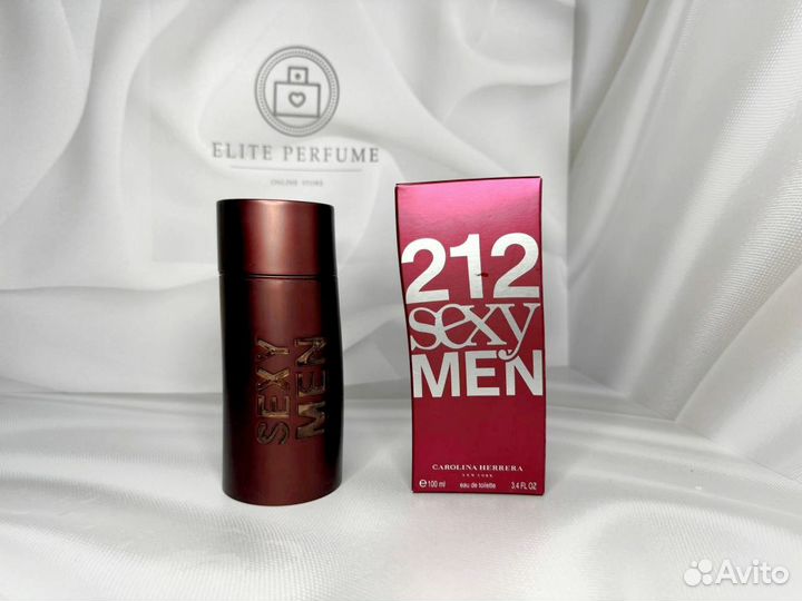 Carolina herrera 212 Sexy Men духи парфюм мужской