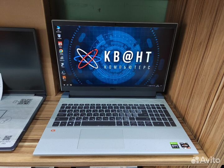 Игровой ноутбук Dell Ryzen 5600 16gb RTX3050 на га