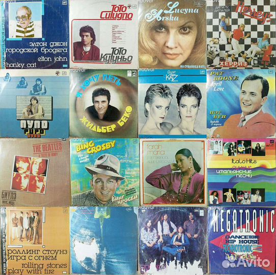 Зарубежная поп музыка на виниле. ч.2