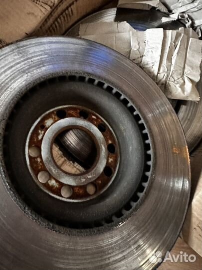 Пара тормозных дисков vw 312 mm 5х112