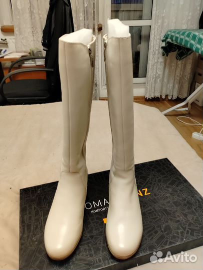 Сапоги женские зимние натуральная кожа новые 39