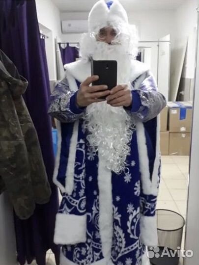 Костюм деда мороза взрослый