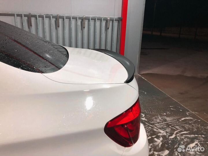 Спойлер M-Perfomance BMW 5 f10 Black (Тайвань)