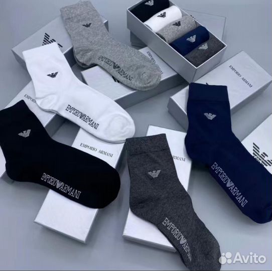 Носки Armani в упаковке 5 пар