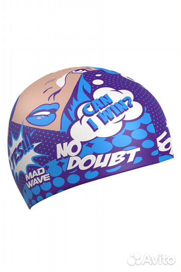 Шапочка для плавания силиконовая MadWave