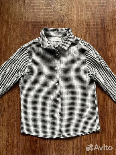 Рубашка Mango kids на мальчика