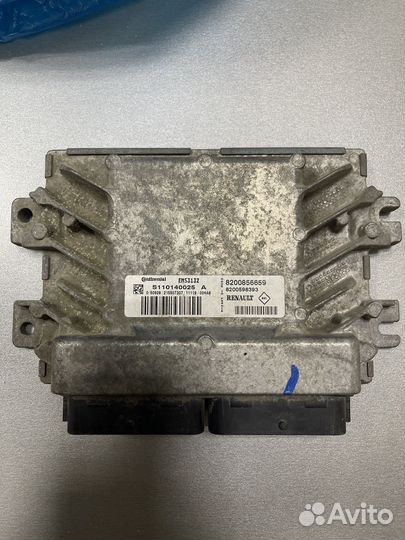 Блок эбу logan