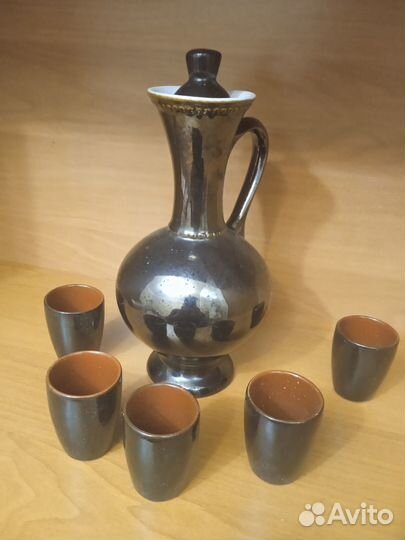 Графин с рюмками СССР