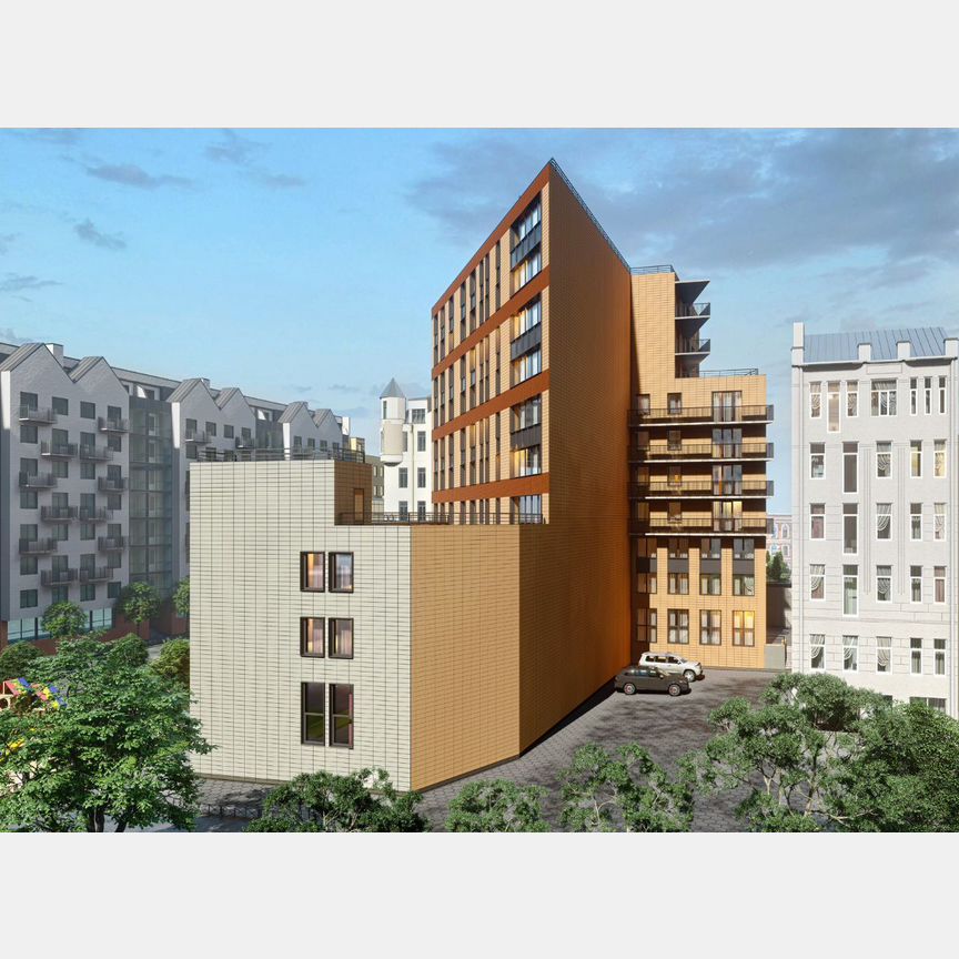 Апартаменты-студия, 60,7 м², 3/10 эт.