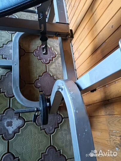 Штанга гриф блины б/у