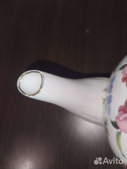 Заварочный чайник фарфор объем 1360 мл новый