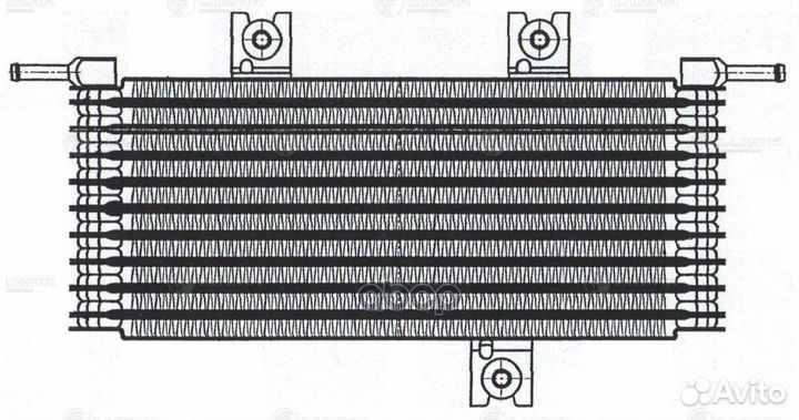 Радиатор охлаждения CVT LOC14JG luzar
