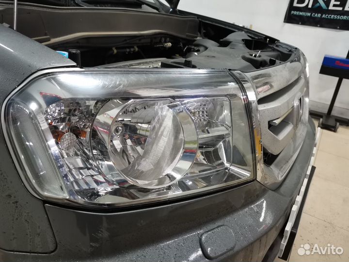 Honda Pilot билед, установка линз