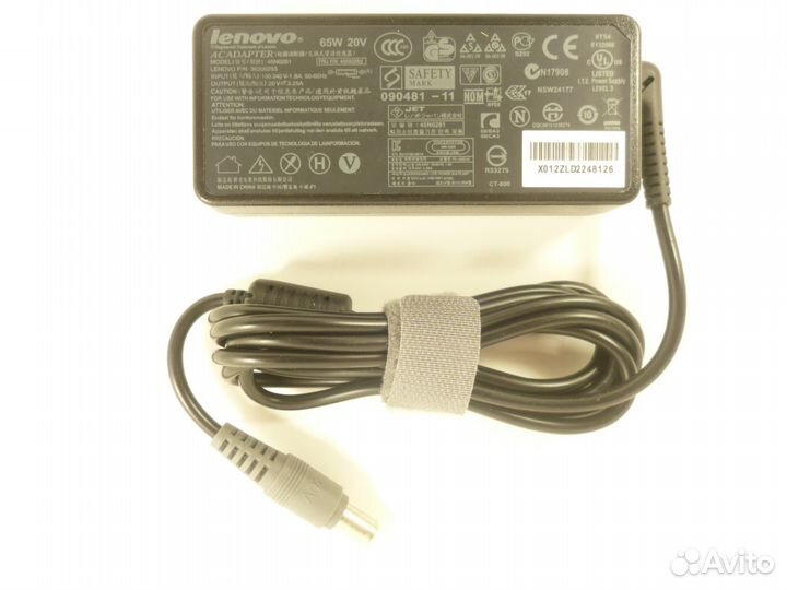 Новый блок питания Lenovo 65W 20V 3.25A (7.9x5.5)