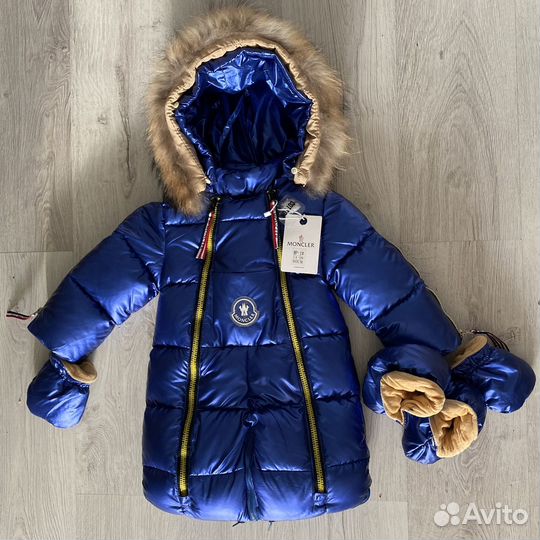 Комбинезон зимний детский Moncler 68 74 80