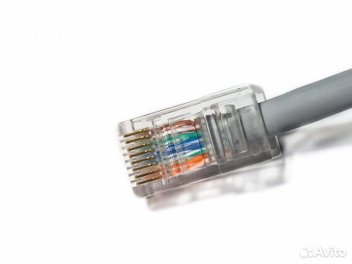Обжатая витая пара 1 2 3 4 5 6 метров