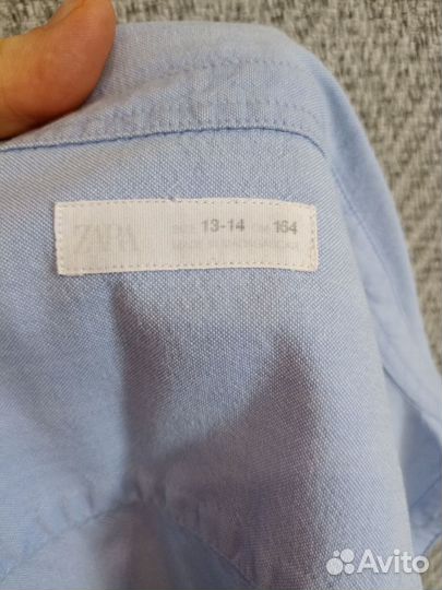 Рубашки zara, h&m