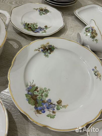 Сервиз столовый неполный комплект