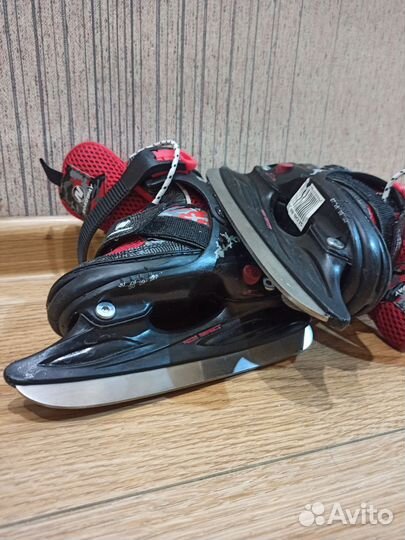 Коньки детские раздвижные 27 30