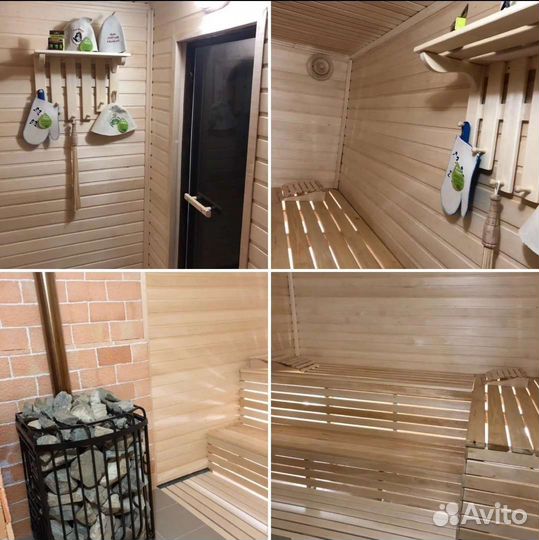 Русская баня на дровах