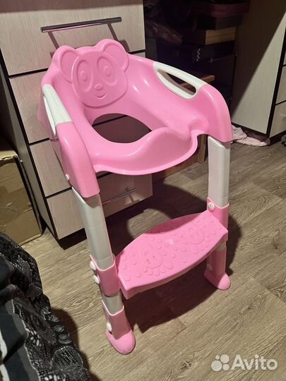 Сидушка на унитаз со ступенькой