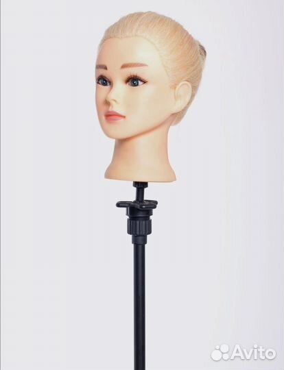 Напольный штатив для головы манекена, металл узкий