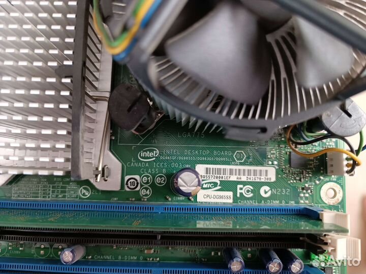 Материнские платы с процессором