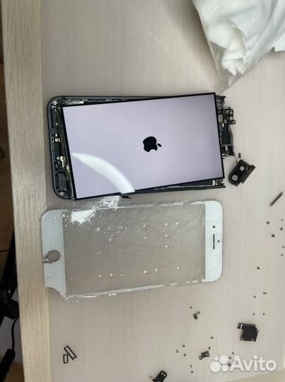 Переклейка дисплеев iPhone, samsung, xiaomi, honor