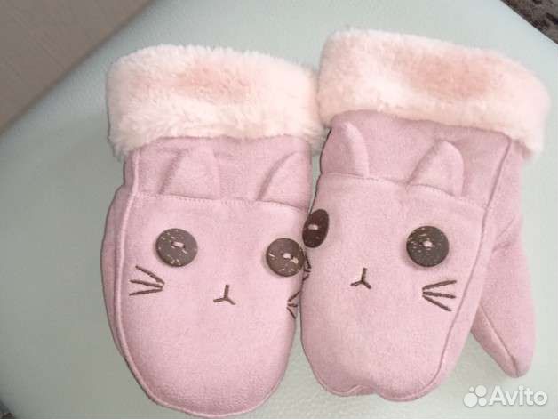 Варежки детские для девочки