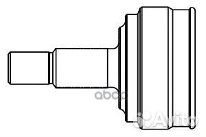 Шрус наружный к-т chevrolet matiz (M200 M250)