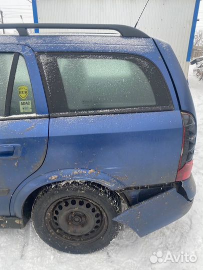 Четверть задняя левая Opel Astra G универсал