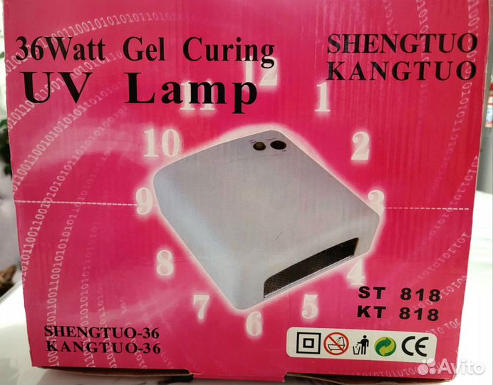 Уф лампа для ногтей новая