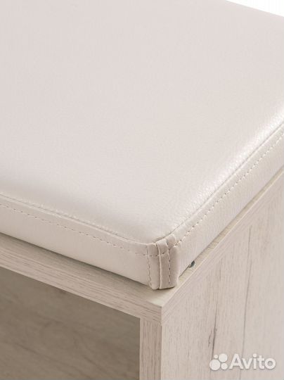 Обувница для прихожей с сиденьем Деко 1