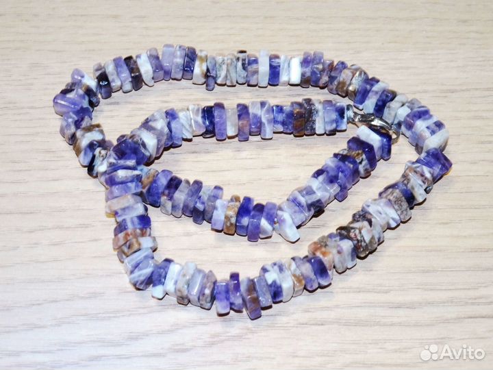 Бусы из природных минералов