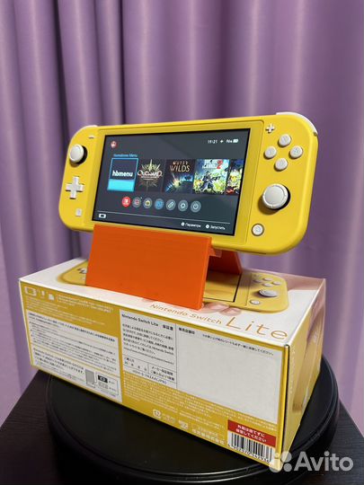 Nintendo switch lite прошитая 256Гб