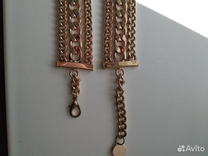 Ремень женский металлический