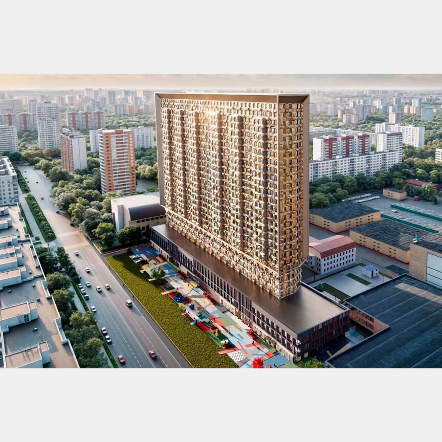 1-к. квартира, 36,8 м², 13/28 эт.