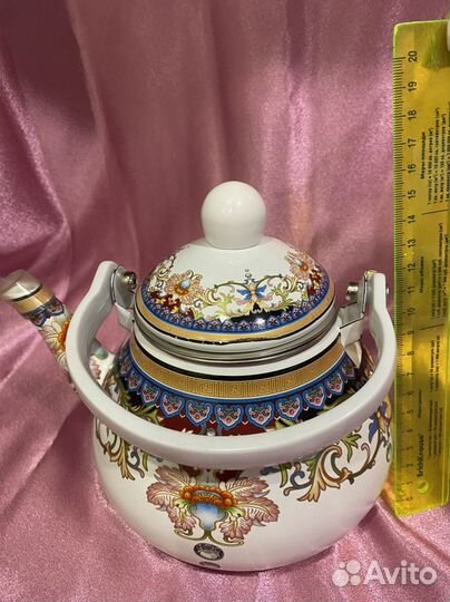 Чайник эмалированный