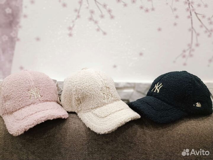 Кепка бейсболка MLB теплая 10 лет и старше