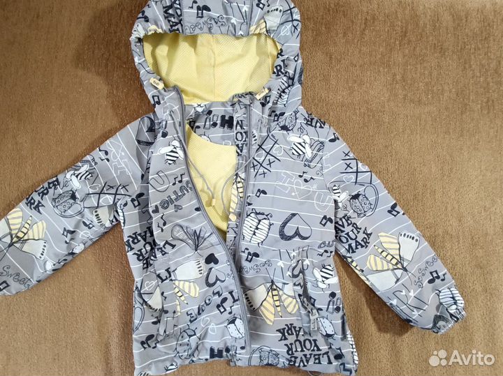Ветровка для девочки 110