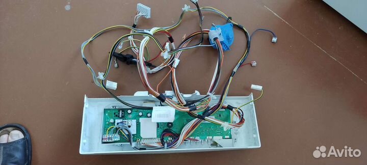 Блок управления с лицевой панелью для стиральной м