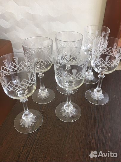 Хрустальные фужеры