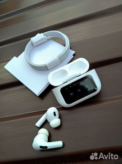 Airpods pro 2 premium с экраном (новые)