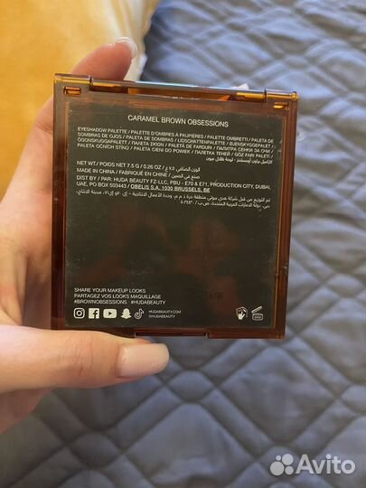 Huda beauty тени