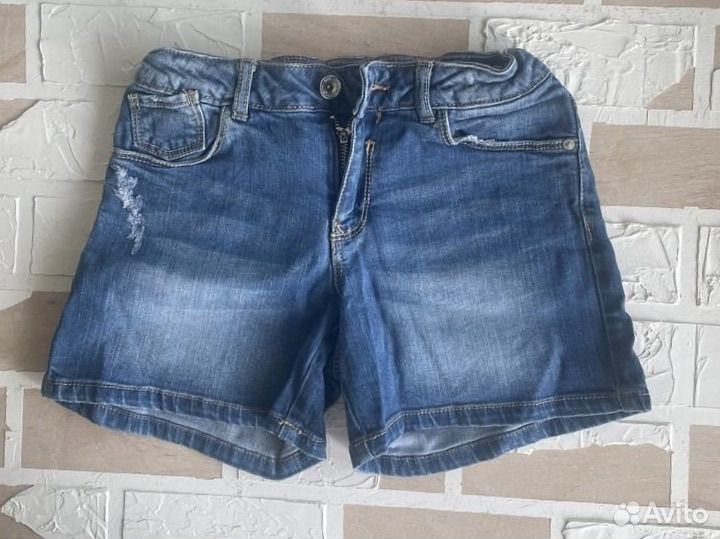 Джинсовые шорты zara